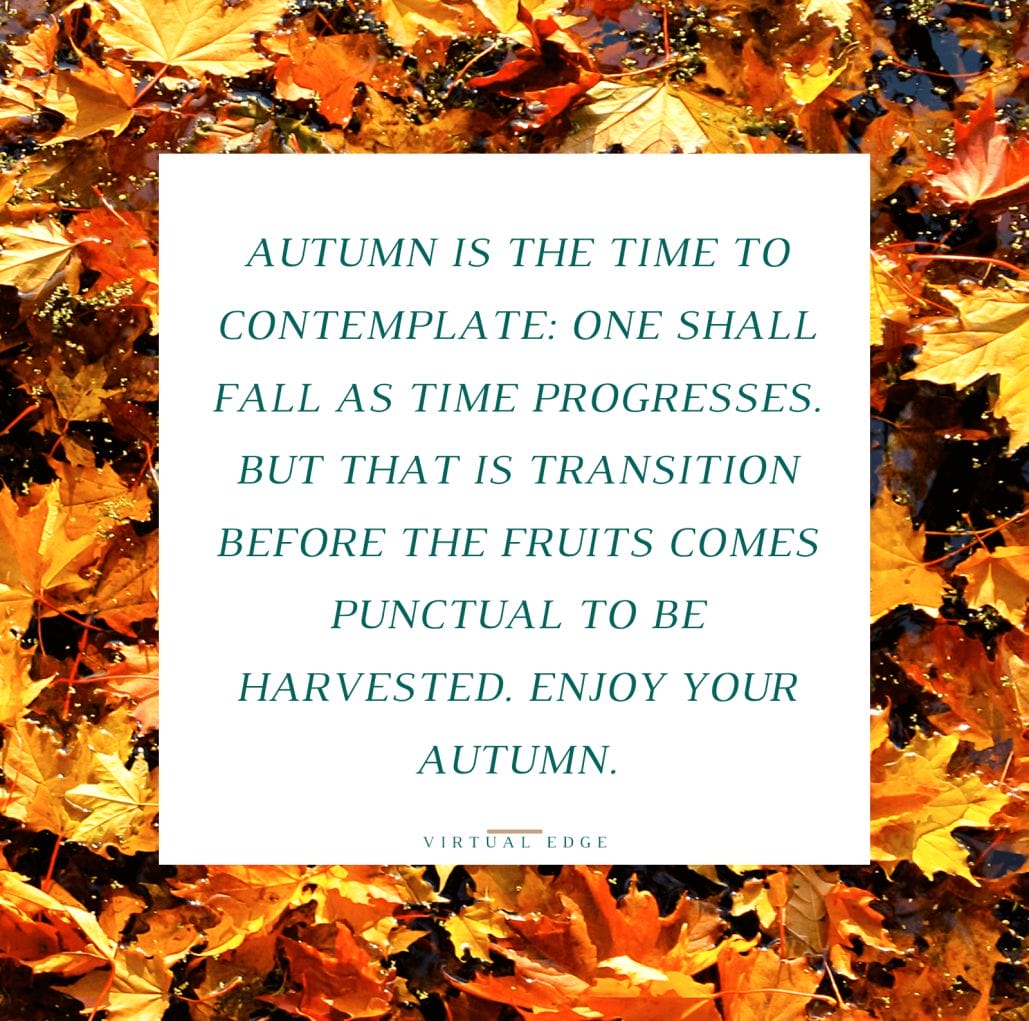 Autumn inspirational quotes