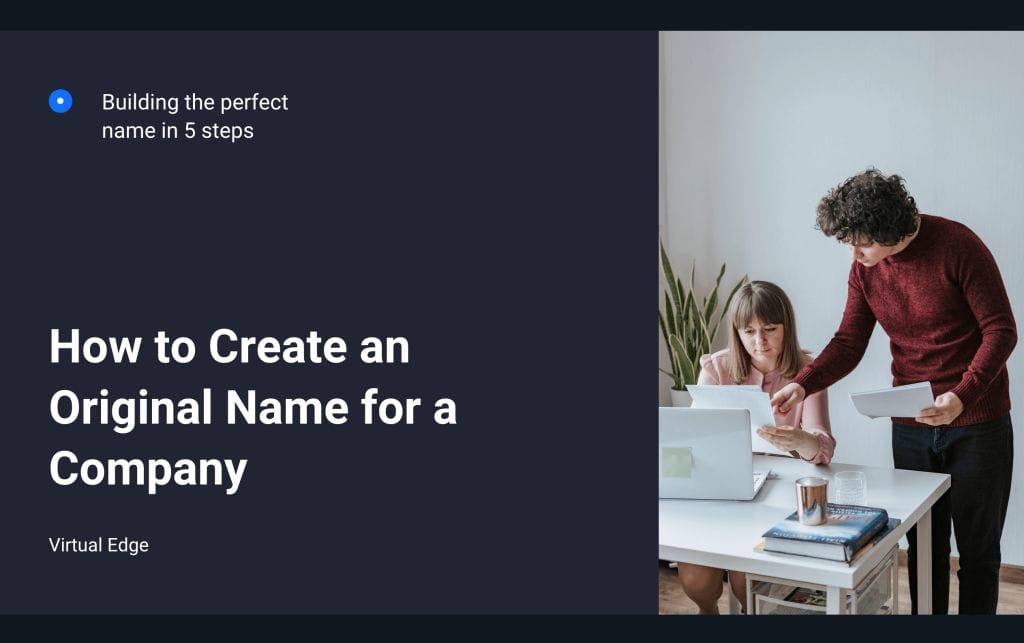 How to Create an Original Name for a Company