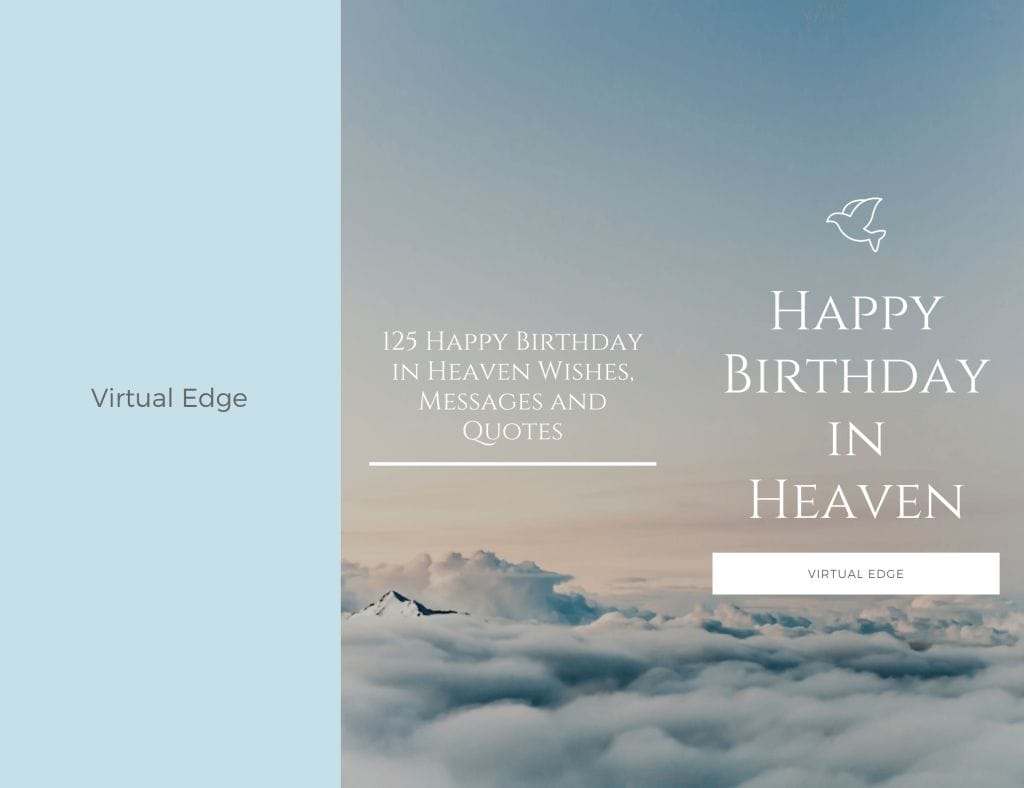 125 Happy Birthday in Heaven Wishes, Messages and Quotes