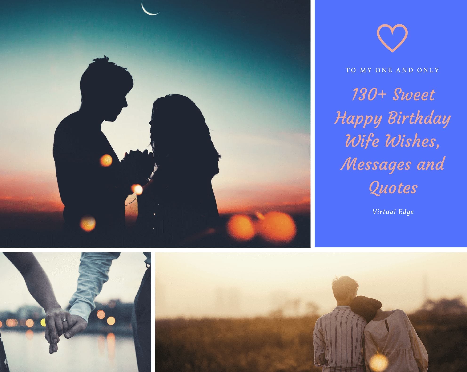 130+ Sweet Happy Birthday Wife Wishes, Messages and Quotes