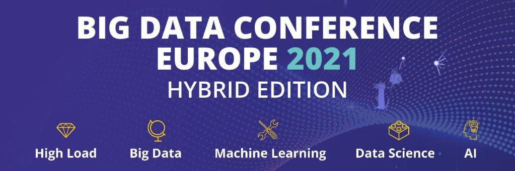 Big Data Conference Europe 2021