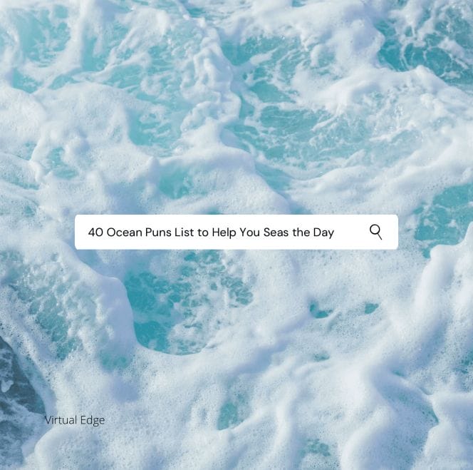 55 Ocean Puns List to Help You Seas the Day | Virtual Edge